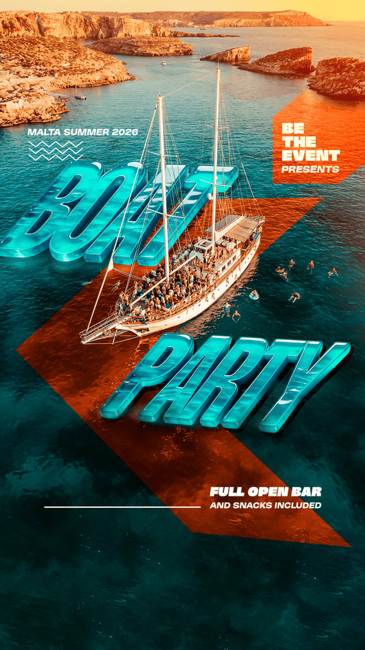 Boat Party Sunset à Malte – Open Bar & DJ sur voilier - HOPMALTA