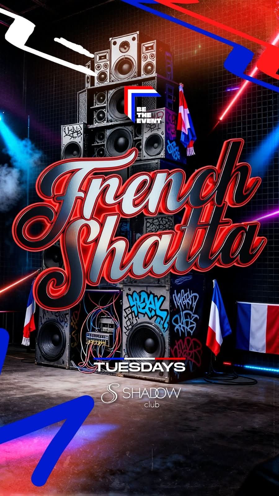 FRENCH SHATTA : La Soirée Shatta & Rap FR au Shadow Club - HOPMALTA