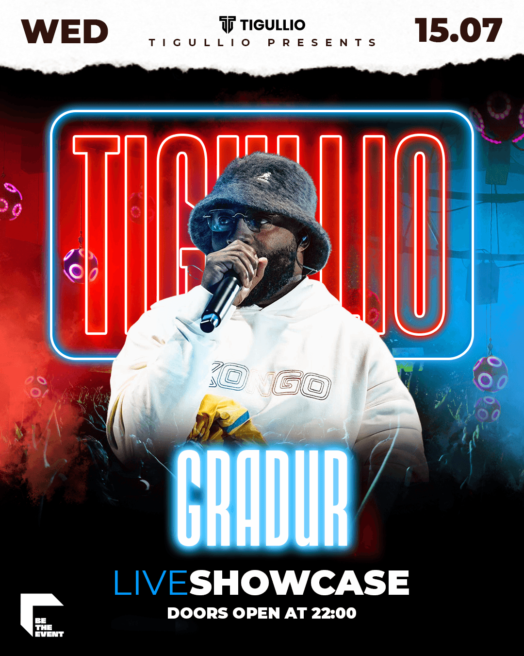Gradur en concert à Malte — Showcase au Tigullio - HOPMALTA