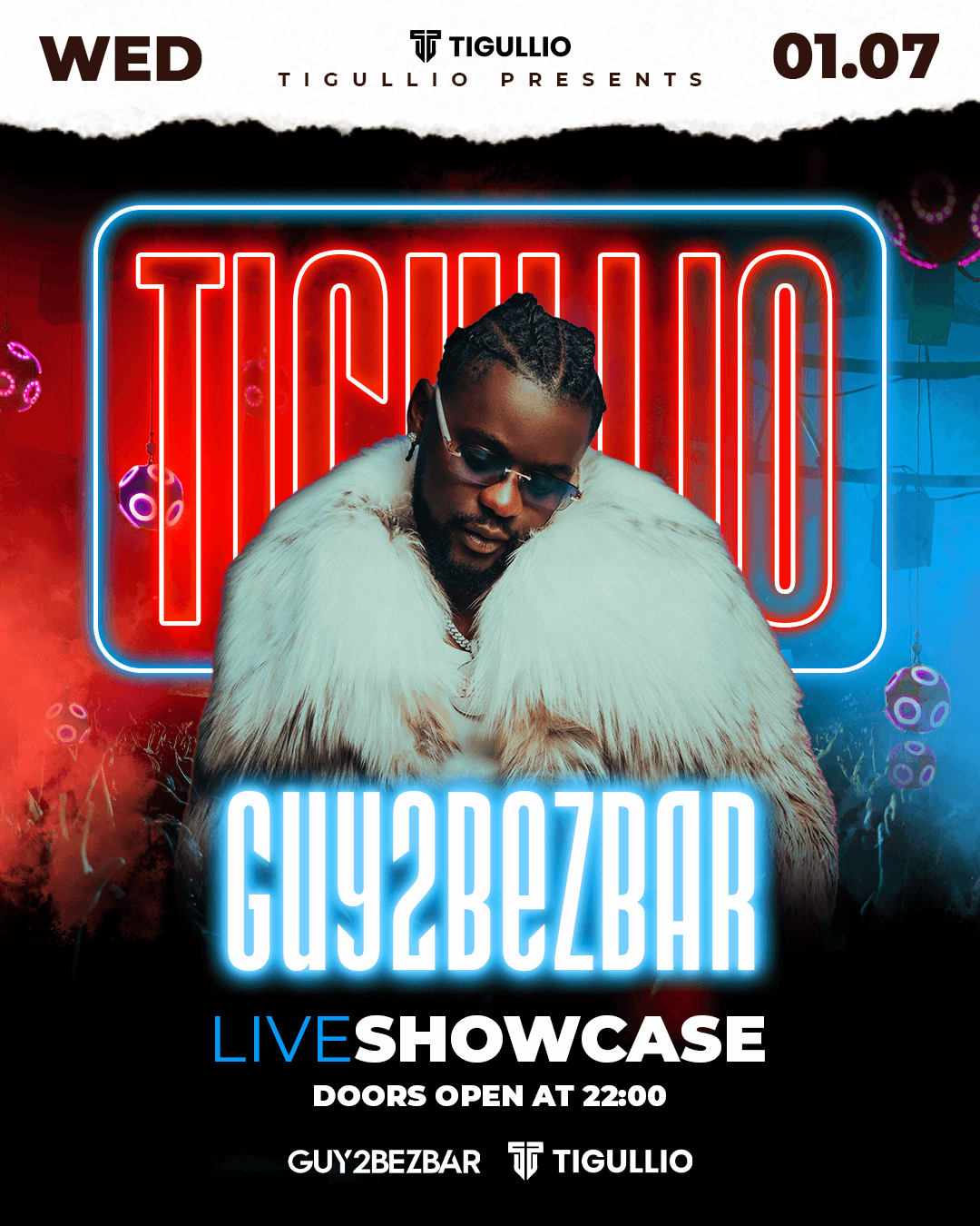 Guy2Bezbar en concert à Malte — Showcase au Tigullio - HOPMALTA
